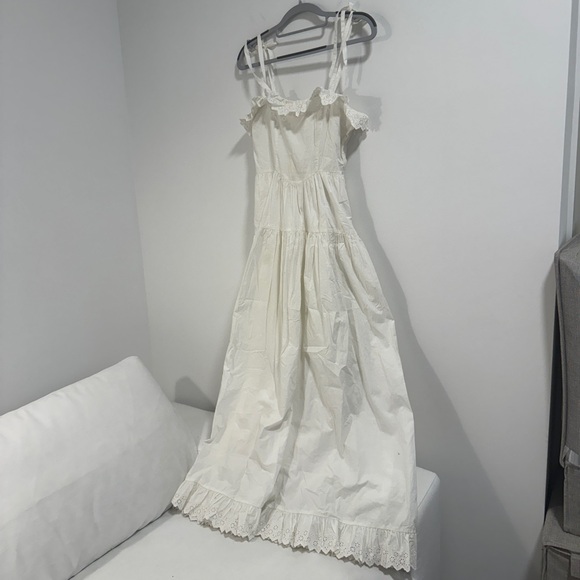 DÔEN white Vita Dress - Picture 3 of 11